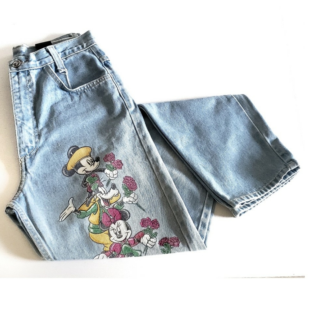 Vintage Disney Light Wash Straight Leg Denim